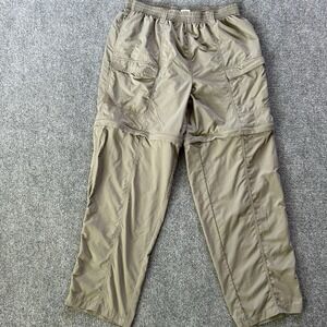 Columbia Pants Mens Extra Large Khaki PFG Convertible Shorts 36 X 32 Fishing